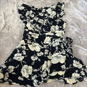 Free people French quarter mini Floral Wrap Dress
